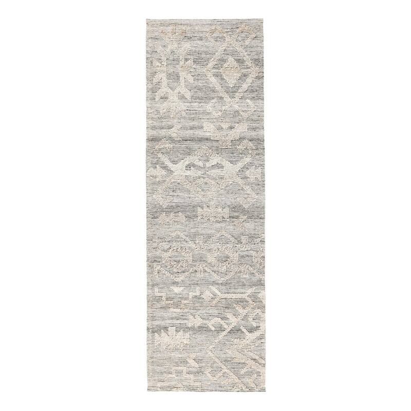 Hoeft Indoor Outdoor Handwoven Gray Multi Area Rug by Kosas Home