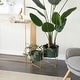 preview thumbnail 37 of 50, Iron Contemporary Planter (Set of 2) - S/2 12", 16"H Green