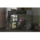 preview thumbnail 33 of 33, Full Size Loft Bed with L-shaped Multi-storage Desk, LED light & USB Charging Station, Wooden Loft Bed Storage Bench w/2 Drawers