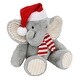 preview thumbnail 2 of 2, Lambs & Ivy Jett Elephant Holiday/Christmas Plush Stuffed Animal Toy
