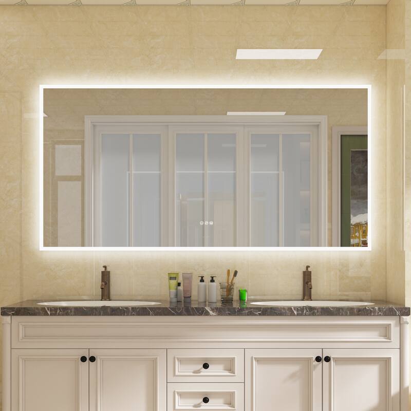 Modern Wall Mounted LED Bathroom mirror