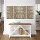 preview thumbnail 13 of 33, Madison Park Birch Palms Birch Botanical Two-tone Wood Panel Wall Decor Set