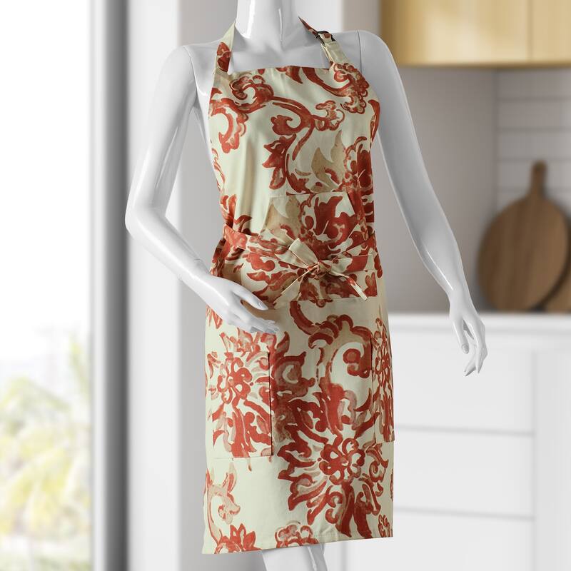Exclusive Fabrics Indonesian Printed Cotton Apron - 27 X 34