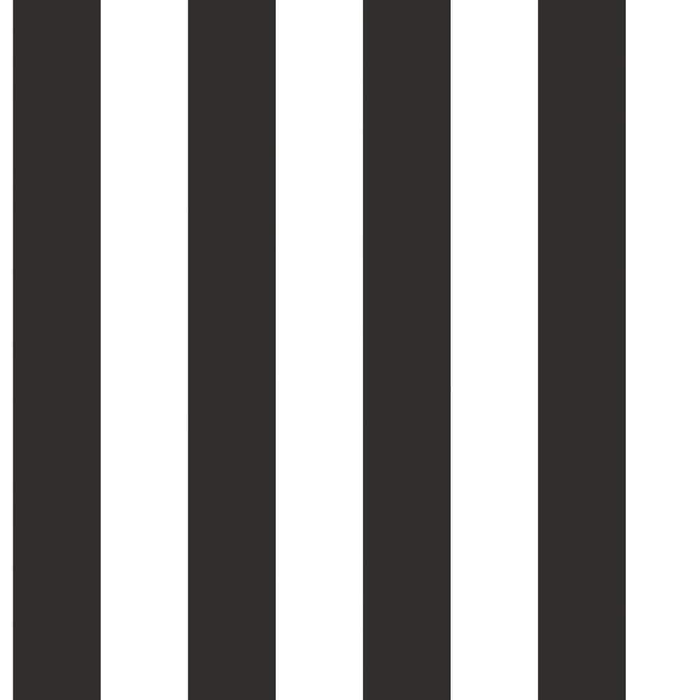 Galerie Wallcoverings Just Kitchens Awning Stripe Vinyl on Non-woven Matte Wallpaper Roll