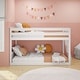 preview thumbnail 2 of 39, Max and Lily Twin over Twin Low Bunk Bed with Ladder on End