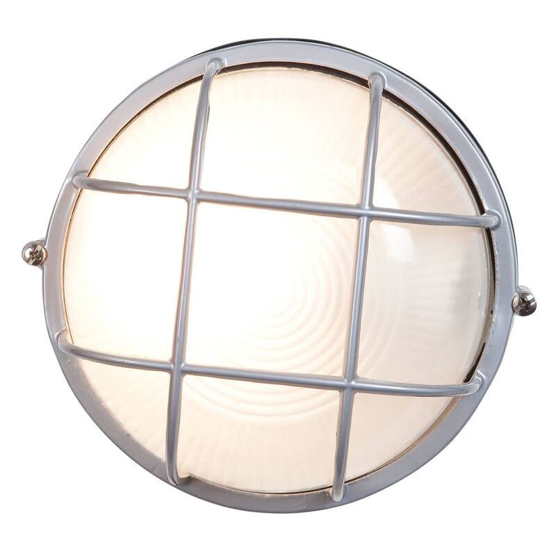 Access Lighting Nauticus Single Light 9-1/2" Wide LED Outdoor Wall - Satin
