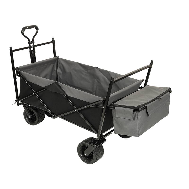 480lb Canopy Wagon with 7" Wheels - Lightweight Foldable for Camping