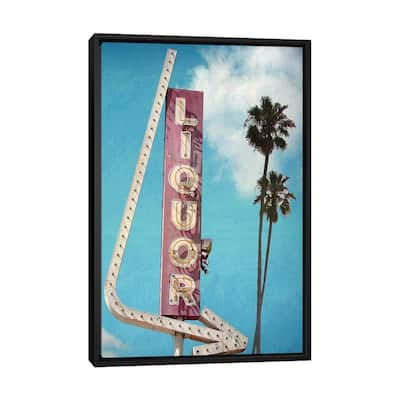 iCanvas "Liquor" by Honeymoon Hotel Framed Canvas Print