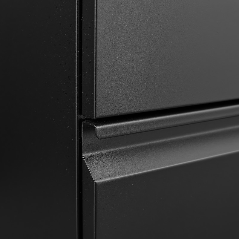2 Drawer File Cabinet with Lock