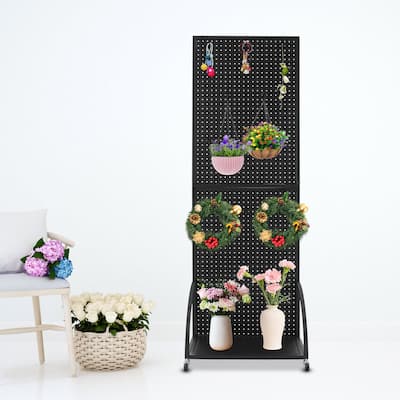 Pegboard Display Stand Merchandise Retail Rack