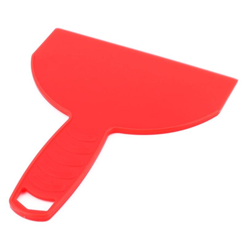 Plastic Baking Tool Pizza Cream Cake Dough Pastry Butter Scraper Cutter Red