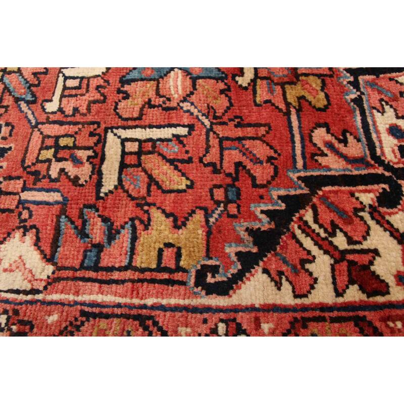ECARPETGALLERY Hand-knotted Sarabi Red Wool Rug - 10'4 x 13'1