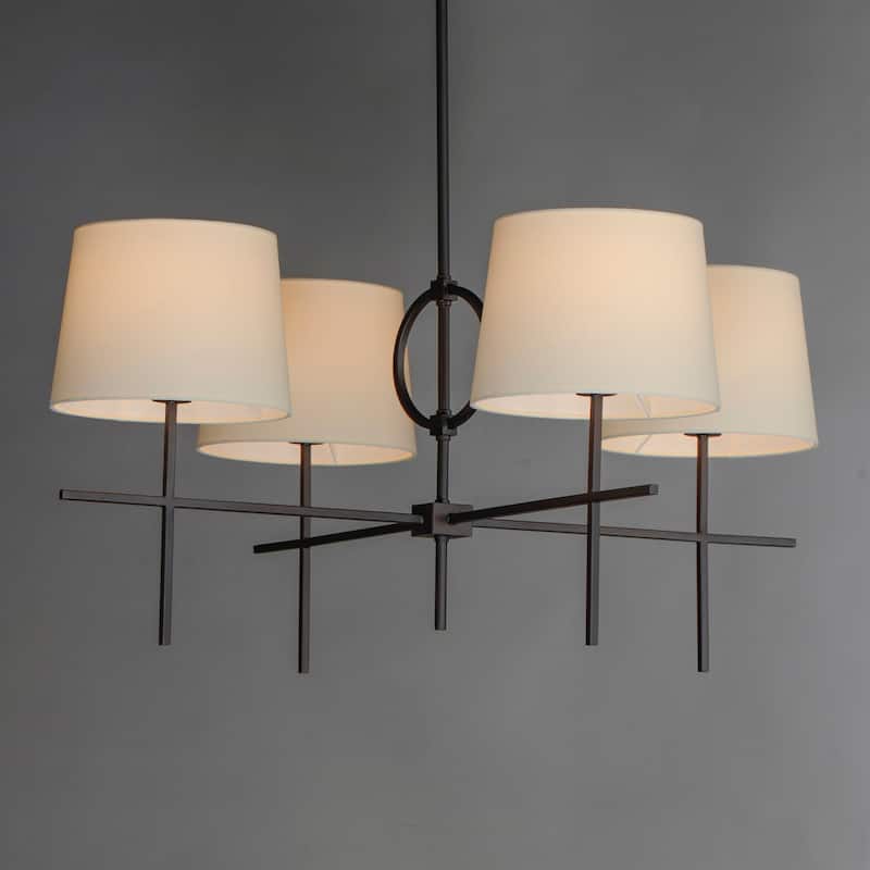 Maxim 27724OF Paoli 4 Light 36" Wide Chandelier