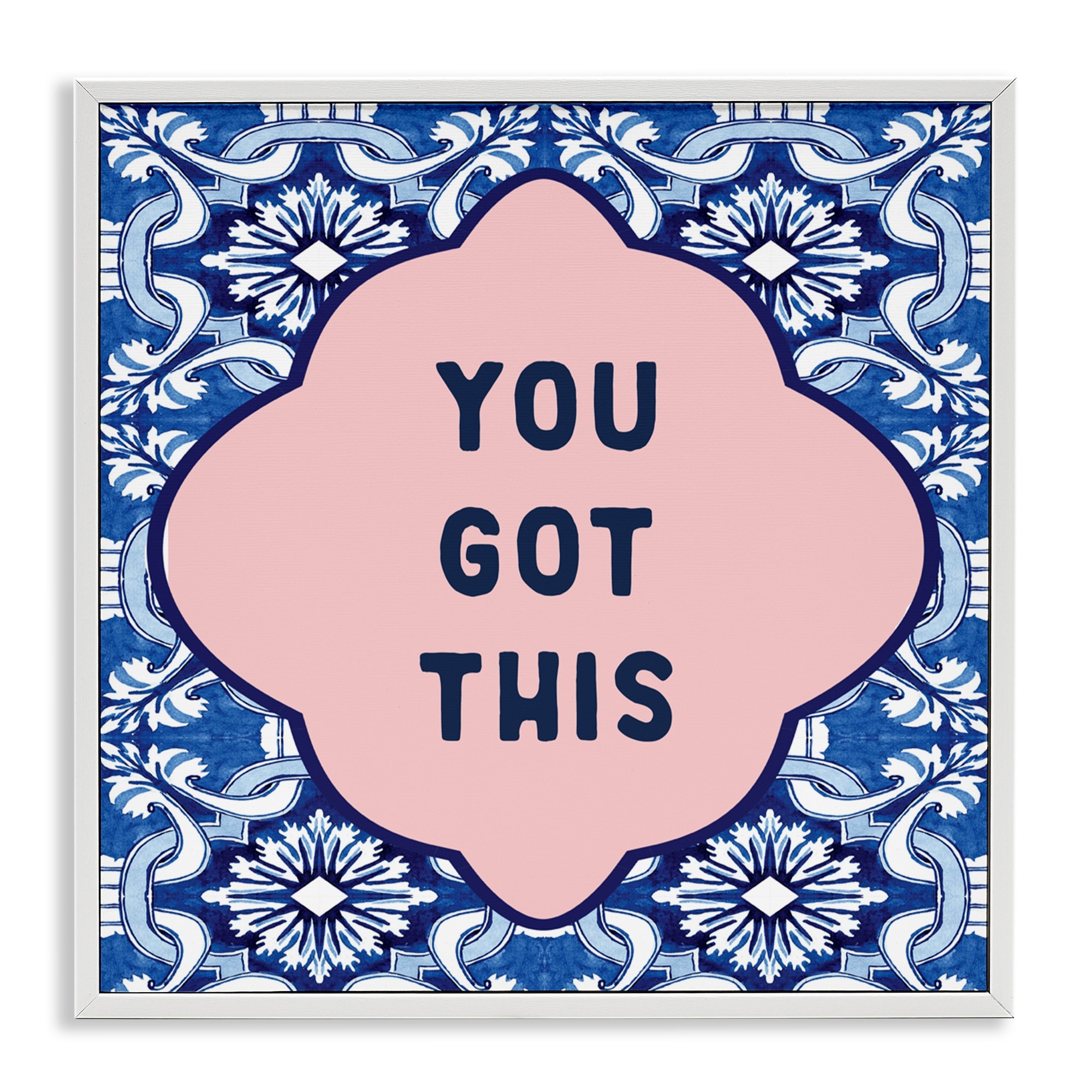 Stupell You Got This on Boho Framed Giclee Art Design By Lettered and Lined