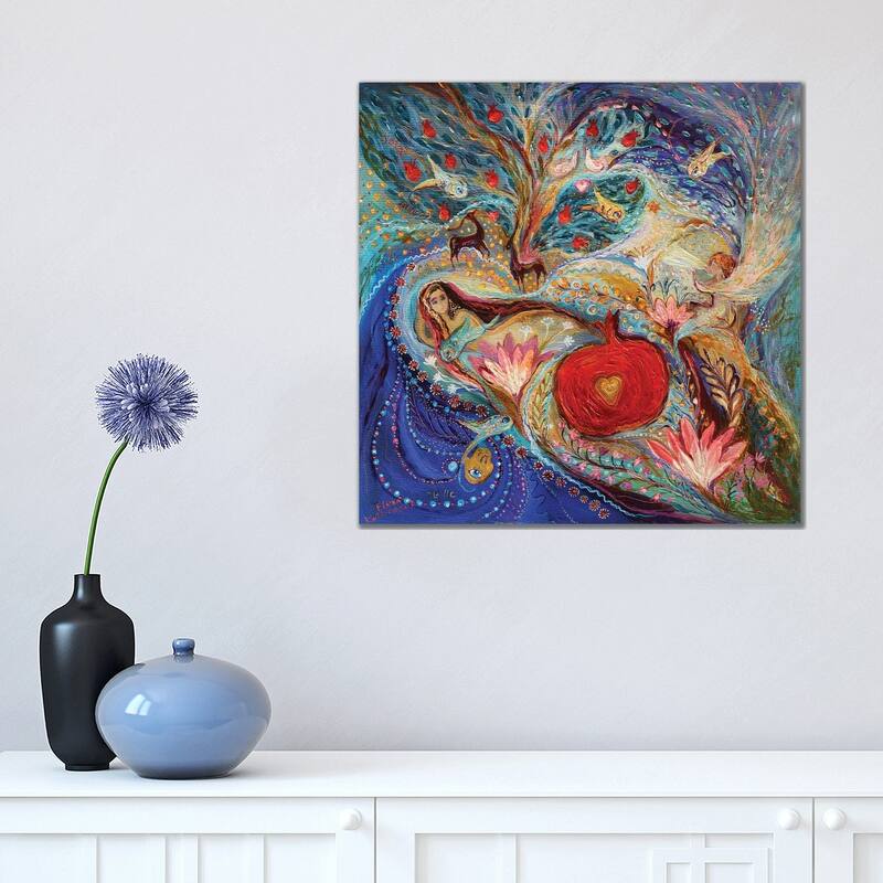 iCanvas "The Song Of Songs. Night" by Elena Kotliarker Canvas Print - 18x18x1.5