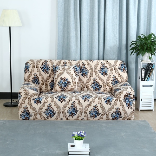 1/2/3 Seater Cushion Couch Quilted Sofa Furniture Covers for Home Living Room 