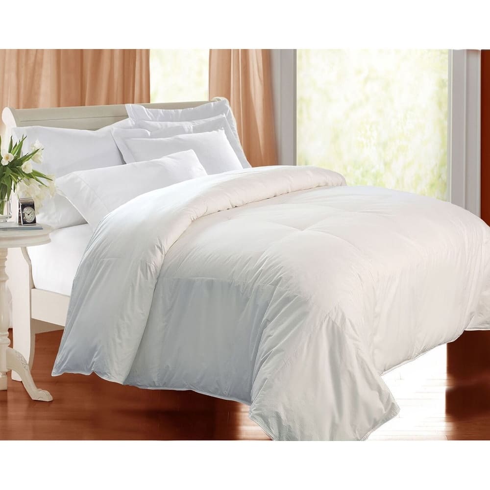 Eco Unbleached Cotton Down Comforter