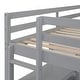 preview thumbnail 25 of 25, Stylish & Simple Full Size Wooden Loft Bed with Shelves, Desk and Writing Board, Maximized space, Health and Comfort, White