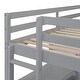 preview thumbnail 49 of 48, Versatile Wooden Loft Bed with Storage Shelves, Desk & Writing Board