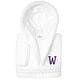 preview thumbnail 39 of 78, Sweet Kids 100% Polyester SUPER PLUSH Double Brushed Hooded Bathrobe with Purple Bookman Monogram W - Large