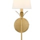 preview thumbnail 6 of 9, Crystorama Lighting Group 531 Broche 21" Tall Wall Sconce