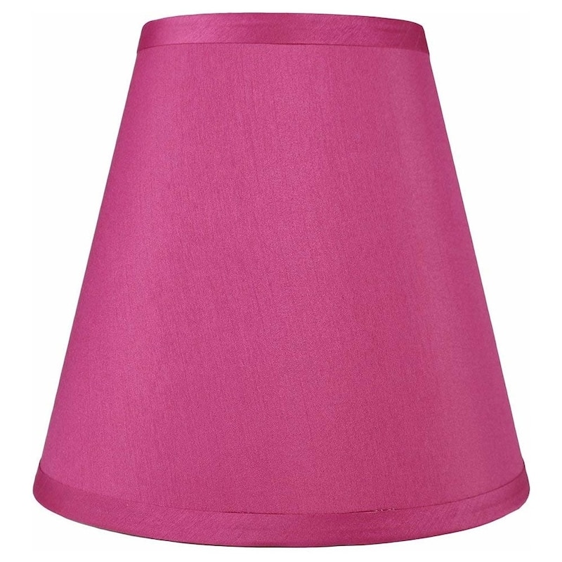 Many Selections Table Lamp Shade, 5 inch Top, 9 inch Bottom, 8.5 inch Slant