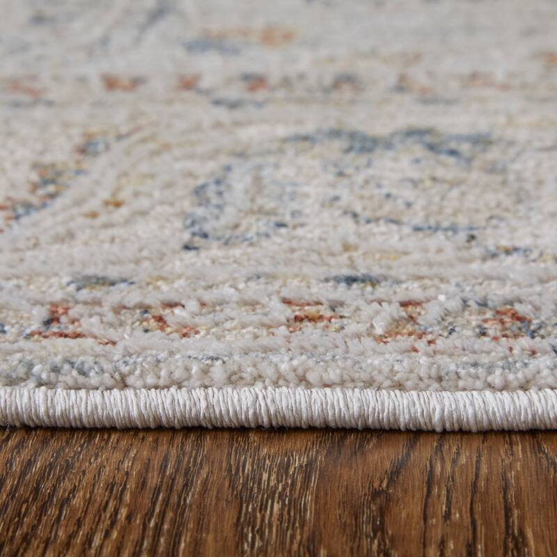 Grand Bazaar Hyannis Machine Made Ikat Transitional Area Rug
