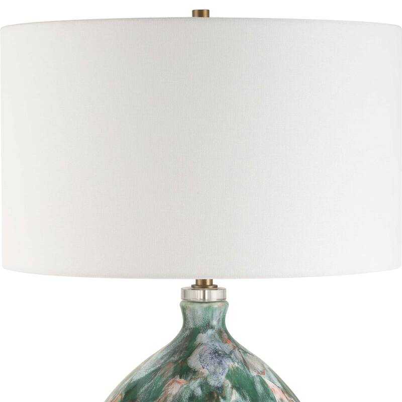 Uttermost Mihaela Drip Glaze Table Lamp - N/A