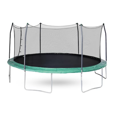 Skywalker Trampolines Green 17-foot Oval Trampoline With Enclosure