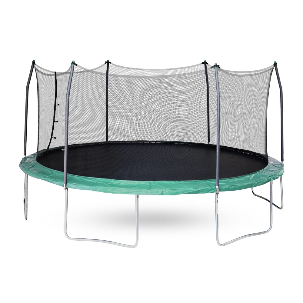 Skywalker Trampolines Green 17-foot Oval Trampoline With Enclosure