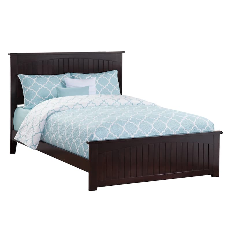Nantucket Low Profile Platform Bed with Matching Footboard