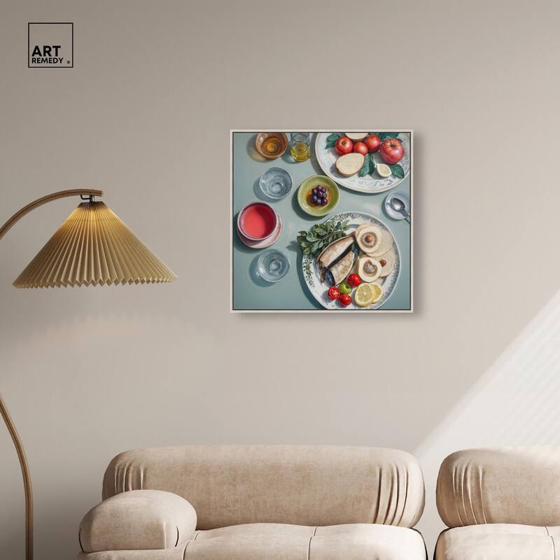 Sea Feast Canvas by Art Remedy