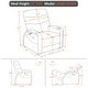 preview thumbnail 9 of 40, MCombo Power Zero Gravity Recliner Chair with Adjustable Headrest for Living Room, Fabric ZG334