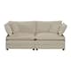 Option Beige Armless Seat*2+Toss Pillows+Armrest Pillows