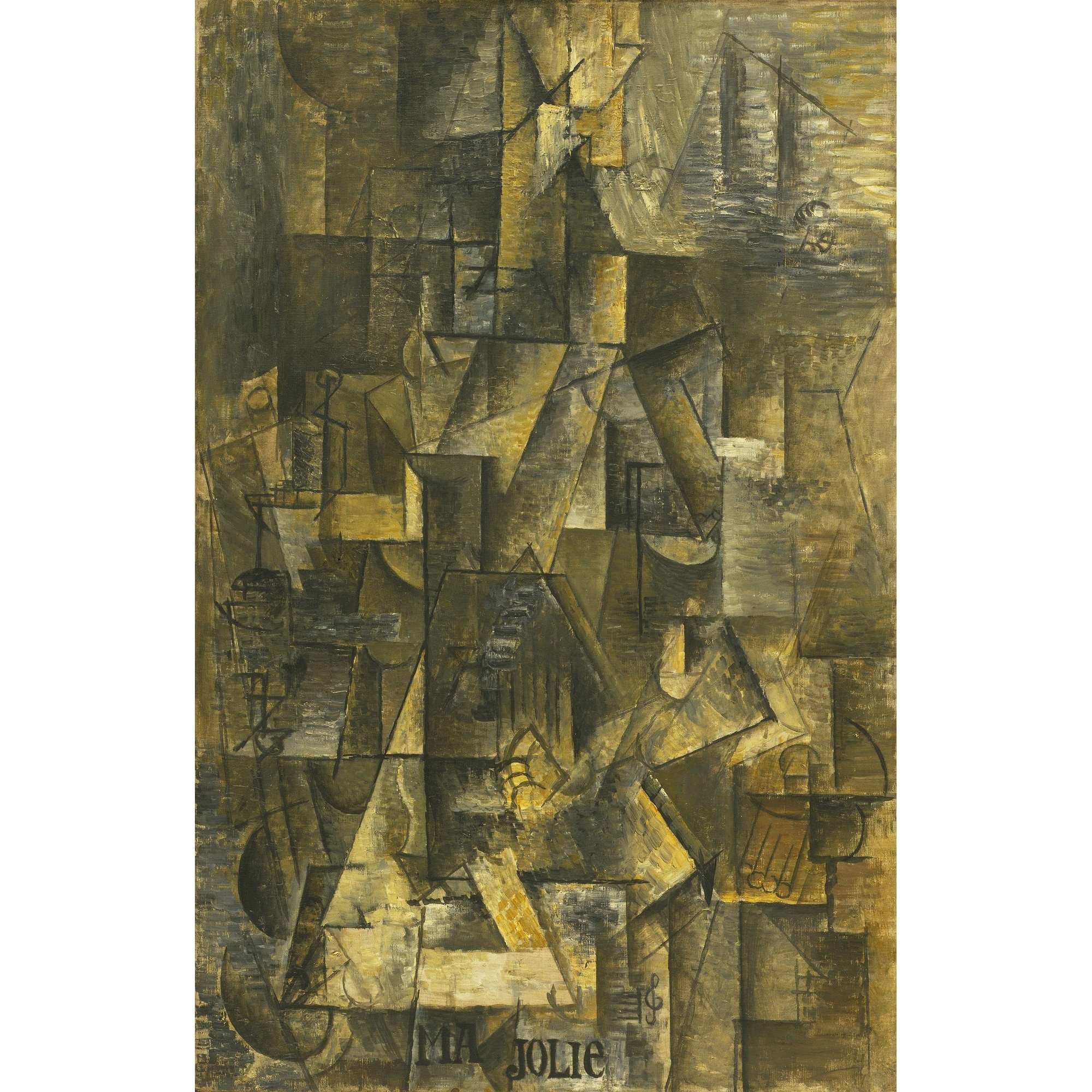 Shop My Beautiful Woman With Guitar By Pablo Picasso Oil
