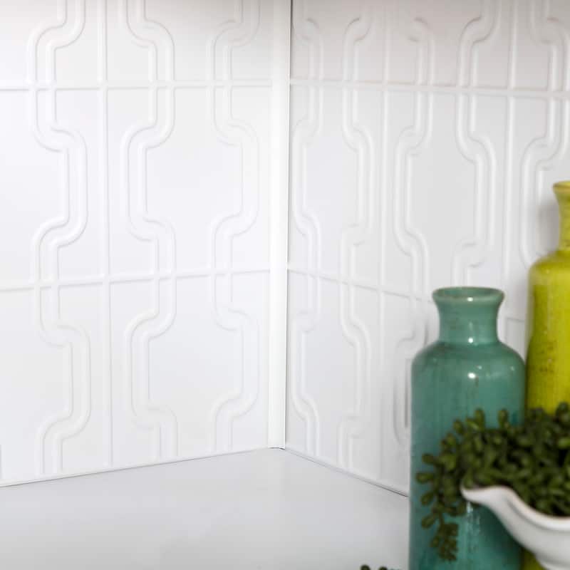 FASÄDE Chain Decorative Vinyl Backsplash Panel