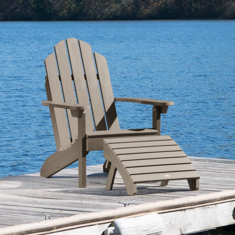 Outdoor Chair and Ottoman Set