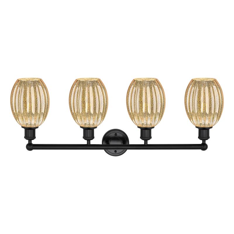 Innovations Lighting Endless Possibilities Edison - Preston - 4 Light 33" Bulb Shade Bath Vanity Light