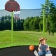 preview thumbnail 5 of 11, 15FT Trampoline with Basketball Hoop Inflator and Ladder(Inner Safety Enclosure)