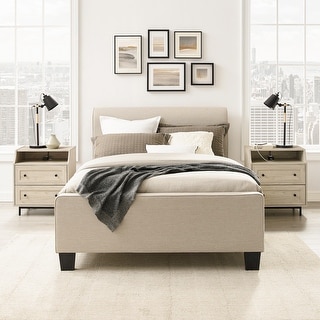 Middlebrook Modern 2-Drawer USB Nightstand, Set of 2