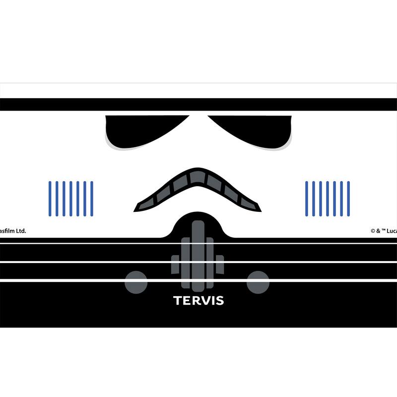 Tervis Traveler Star Wars Helmet Detail Triple Walled Insulated Travel Tumbler, Stainless Steel
