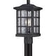 preview thumbnail 4 of 2, Stonington 1-Light Outdoor Post Mount in Mystic Black