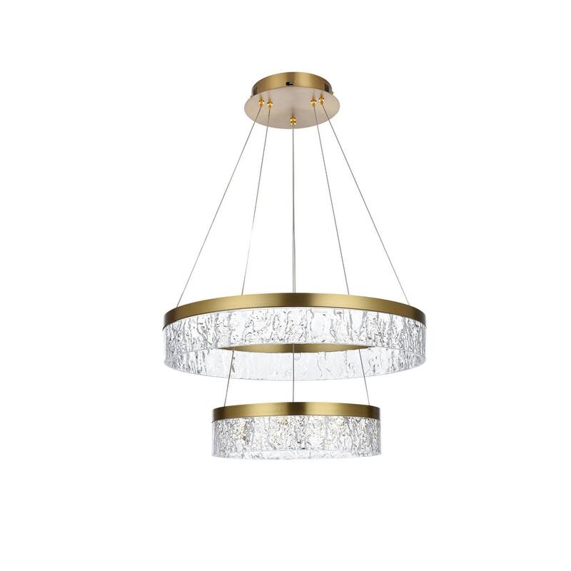 Indigo Home 22 inch Adjustable LED chandelier