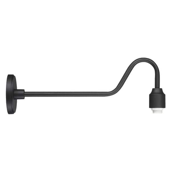 slide 2 of 5, The Great Outdoors Reflective Lighting 9" Tall Outdoor Wall Sconce Black