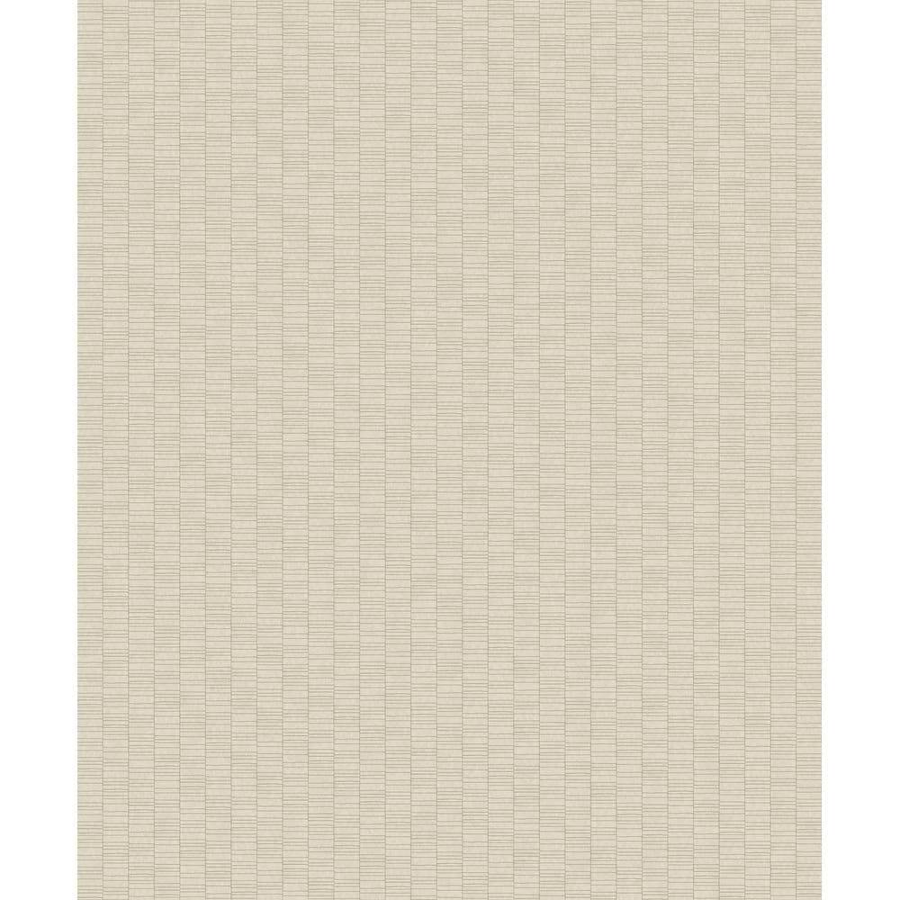 Seabrook Designs Deco Spliced Stripe Unpasted Wallpaper