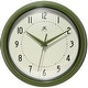 preview thumbnail 7 of 195, Infinity Instruments Round Retro Kitchen Wall Clock by Infinity Instruments
