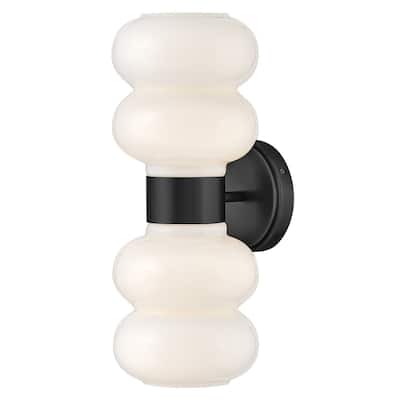 Lark 84250 Nadia 2 Light 17" Tall Wall Sconce