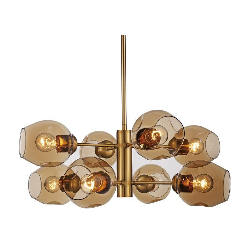Trans Globe Clusters 8 Light Chandelier Chandelier