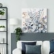 preview thumbnail 7 of 14, Indigo & Ochre I -Premium Gallery Wrapped Canvas
