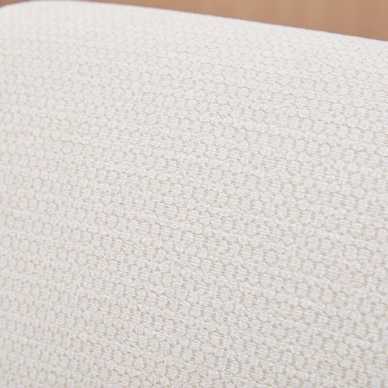 Accent Chair, Mid-Century Modern Armchair with Solid Wood Legs, Reading Leisure Chair with High Back for Living Room